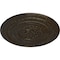 Ekena Millwork Pearl Ceiling Medallion (Fits Canopies up to 1 7/8"), 26 1/4"OD x 1 1/2"P, Stone Hearth Crackle CM26PESHC - alternate 3